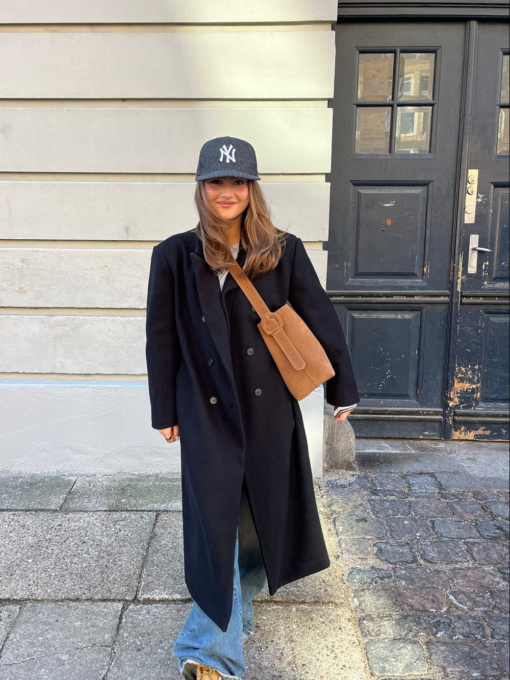 Alva oversized coat - Black