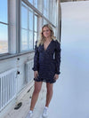 Sara dress with pattern