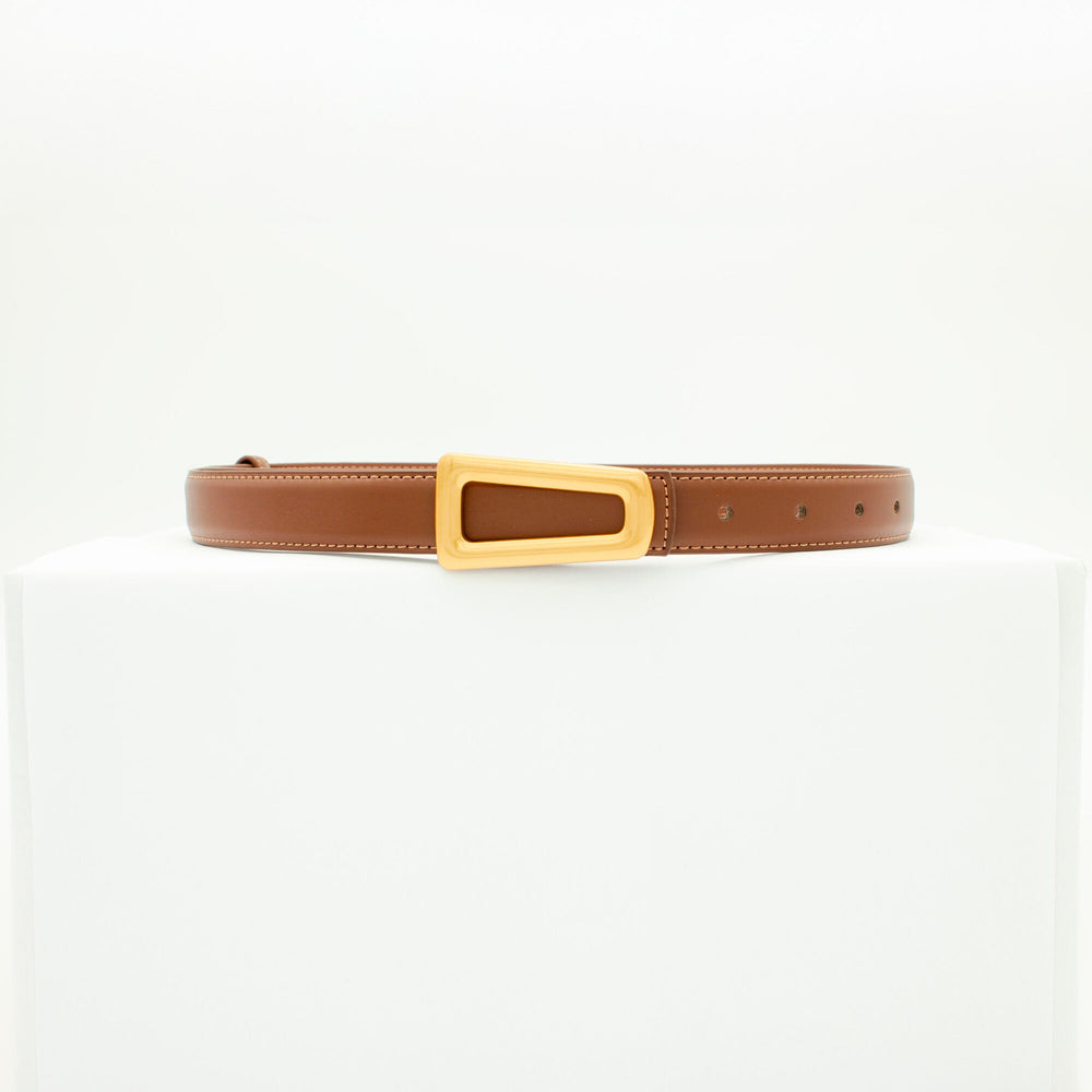 Luce belt - Brown/gold