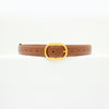 Classic belt - Brown/gold