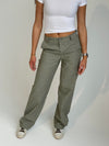 Statement pants - Khaki