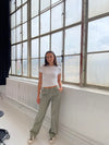 Statement pants - Khaki