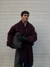 Milan bag - wine red/purple