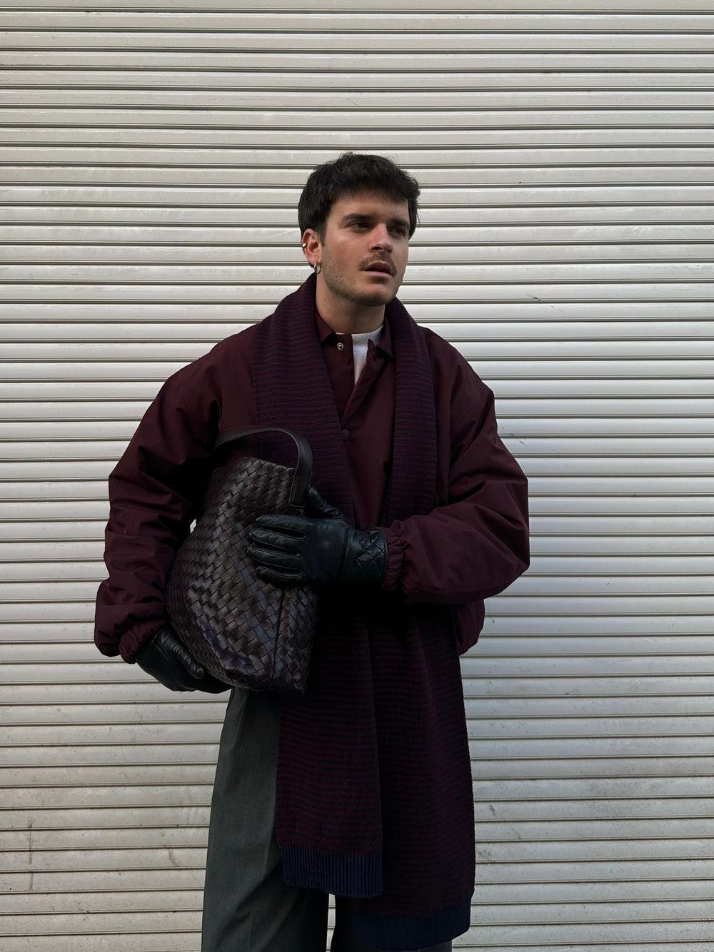 Milan bag - wine red/purple