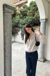 Jamilla mohair cardigan - Beige