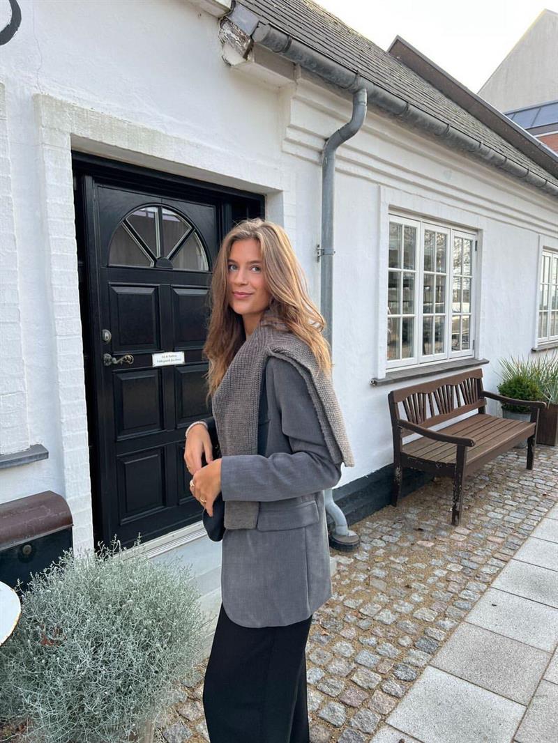Premium - oversized blazer grey