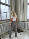 Aino linen pants - light grey