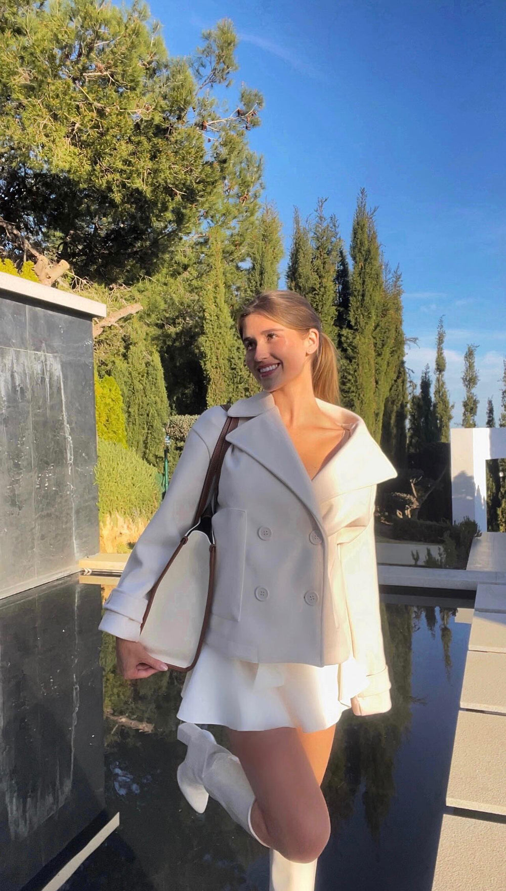 Ginalli coat - Off-white