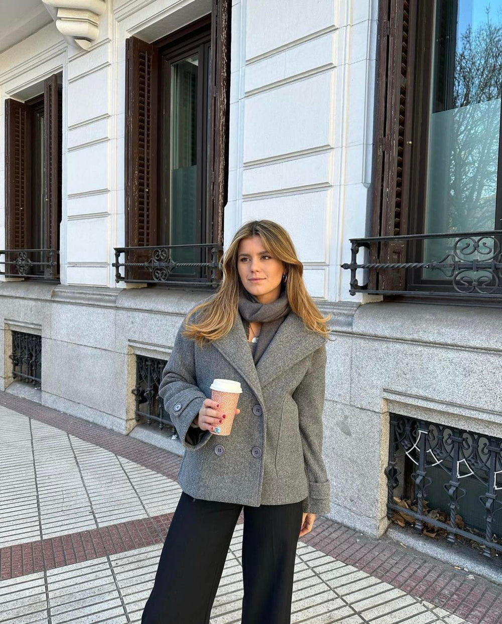 Ginalli coat - Grey
