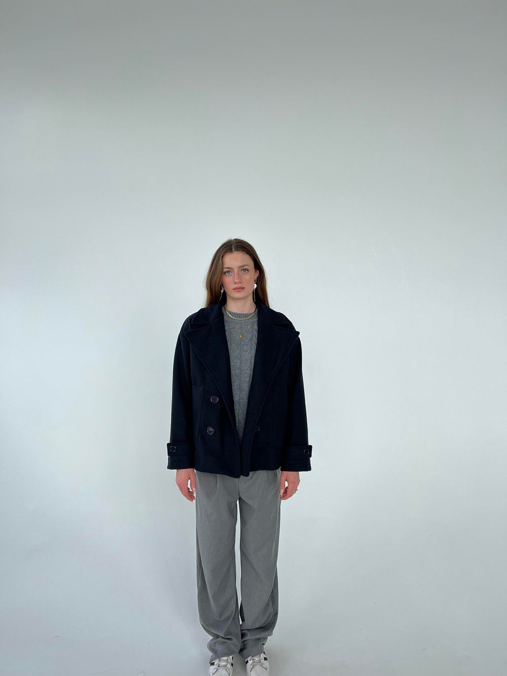 Ginalli coat - Dark navy