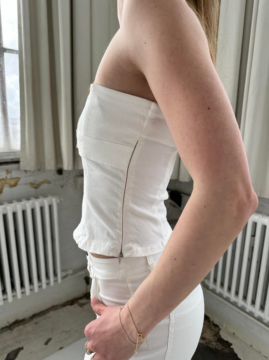 Kairo top - white