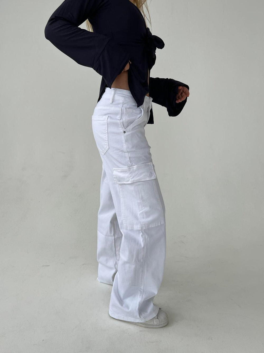 Clara cargo pants - Off white