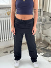 Matilde w linen pants - Black