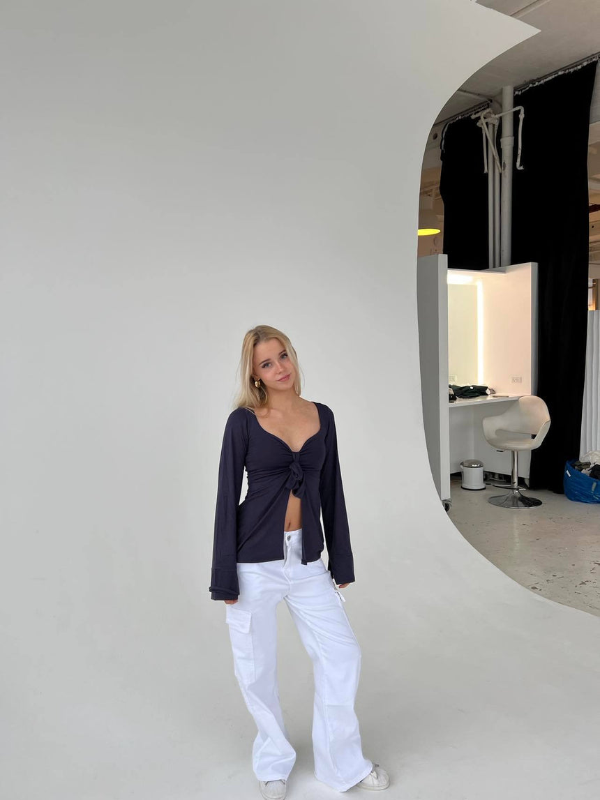 Clara cargo pants - Off white