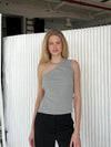 Khloe top - grey
