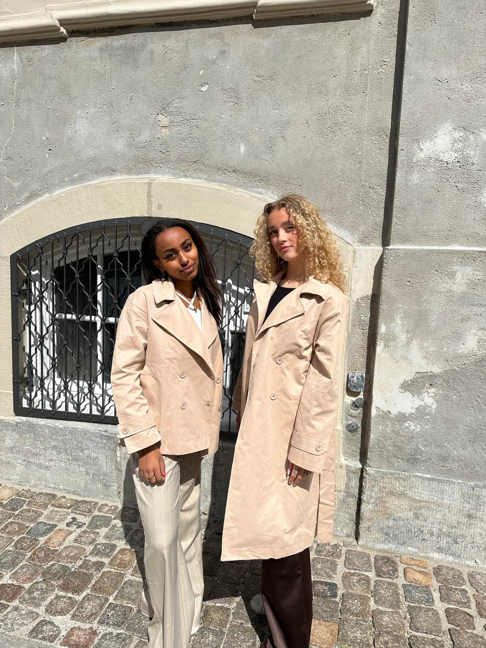 Katya short trenchcoat - Beige