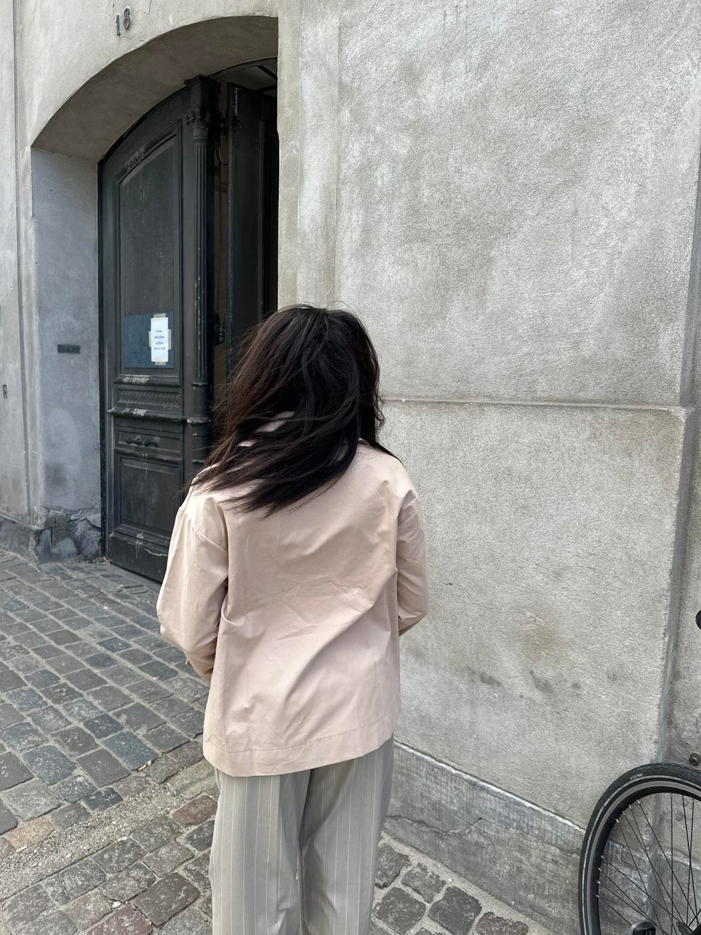 Katya short trenchcoat - Beige