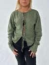 Angel linen blouse - khaki