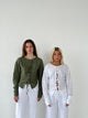 Angel linen blouse - khaki