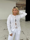 Angel linen shirt - white