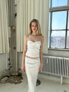 Cilie knitted top - white