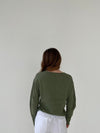Angel linen blouse - khaki