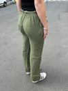 Gaia linen pants - Khaki