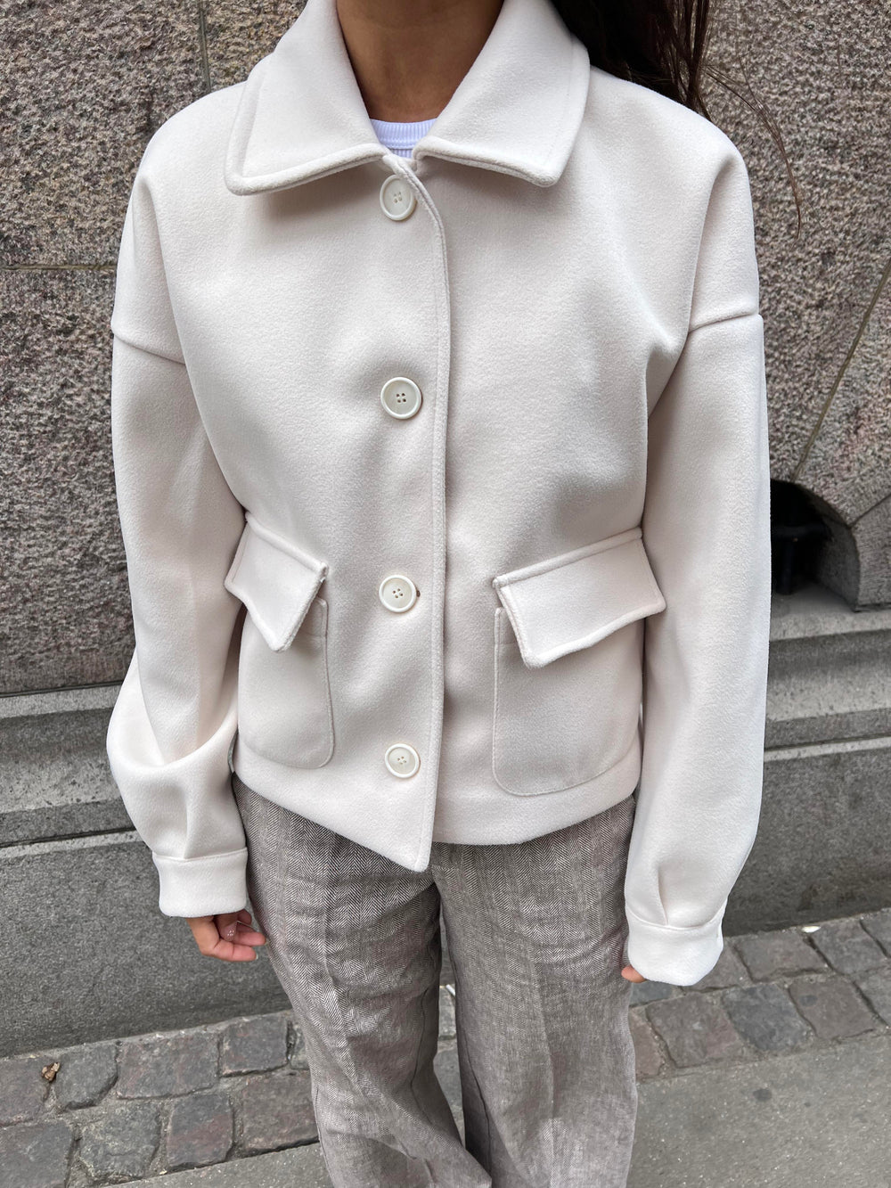 Veneda jacket - Off-white