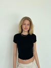 Anna Olympia tee - Black