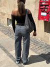 Nuna low waisted jeans - Grey