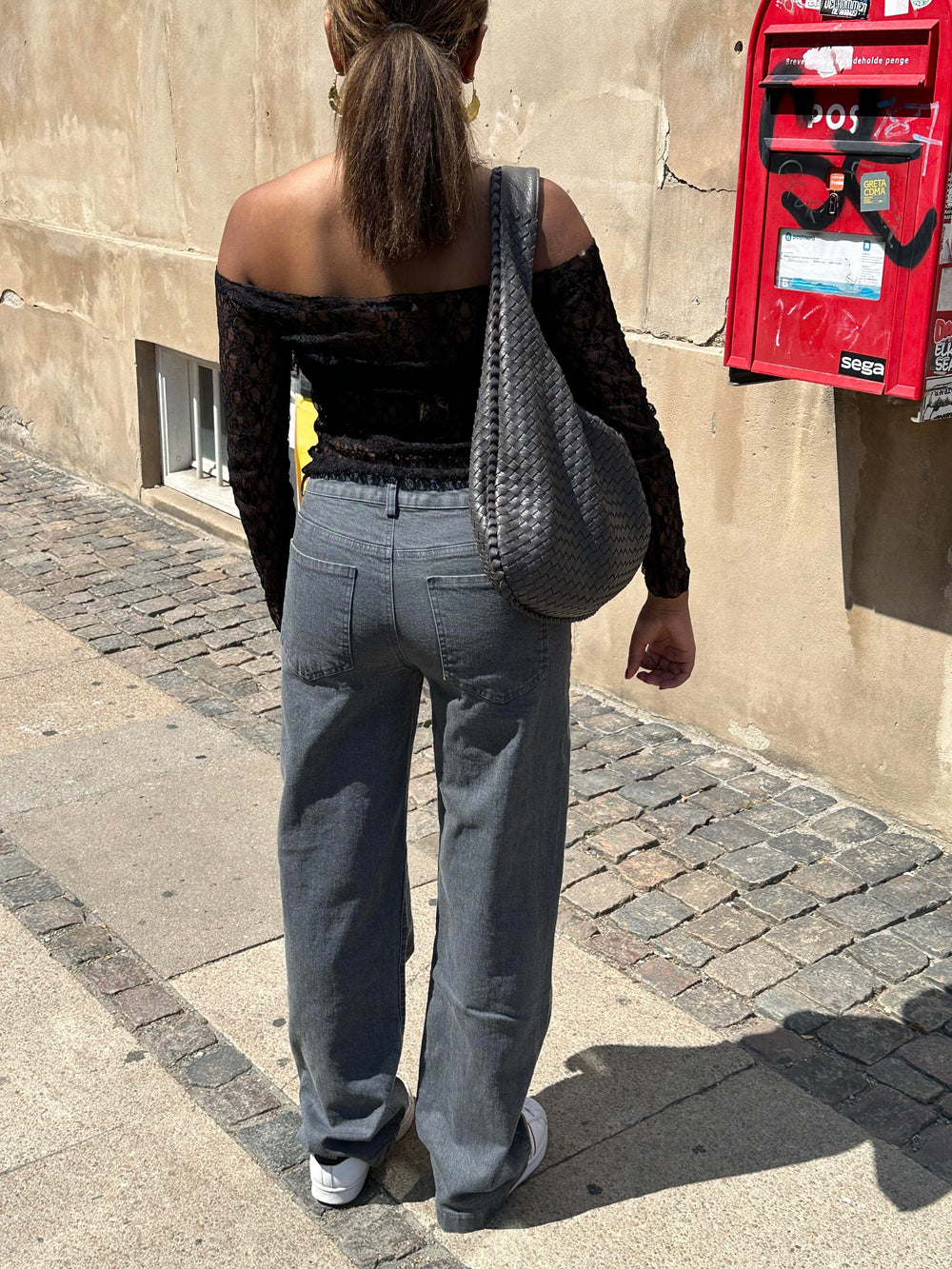 Nuna low waisted jeans - Grey