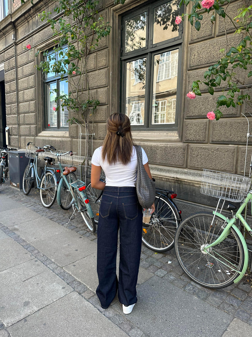 Anemon oversized jeans - Dark denim