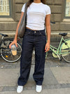 Anemon oversized jeans - Dark denim
