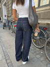Anemon oversized jeans - Dark denim