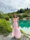 Mirelle maxi dress with cherries