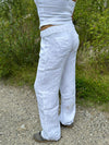 Maluca linen pants - white