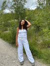 Maluca linen pants - white