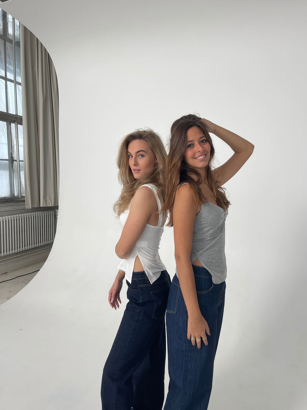 Brigitte top - Grey