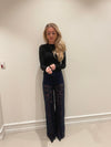 Marla lace pants - Navy