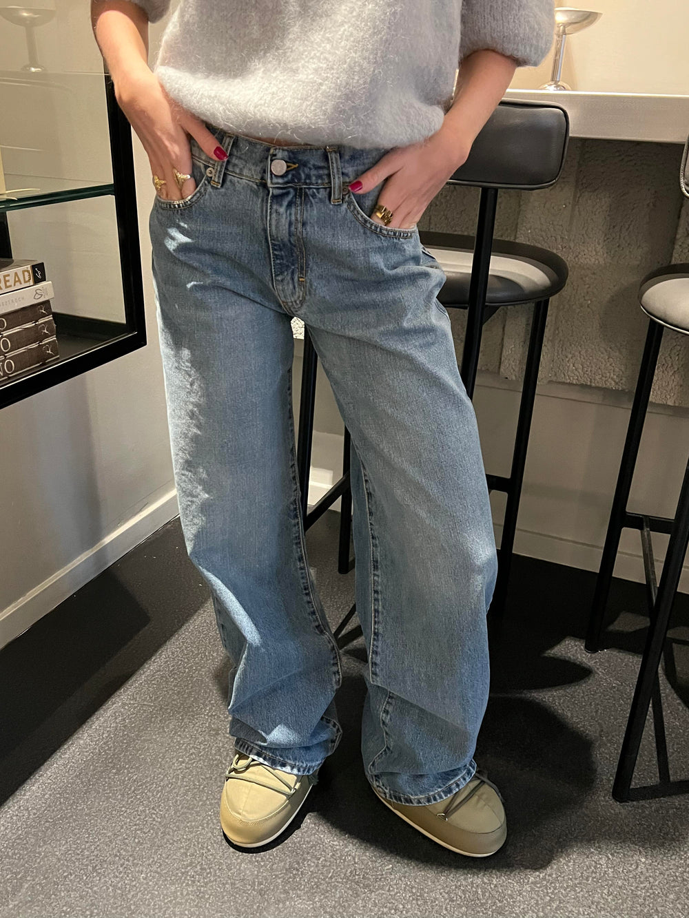 Samara jeans - Blue denim