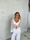 Maddy blouse - White lace