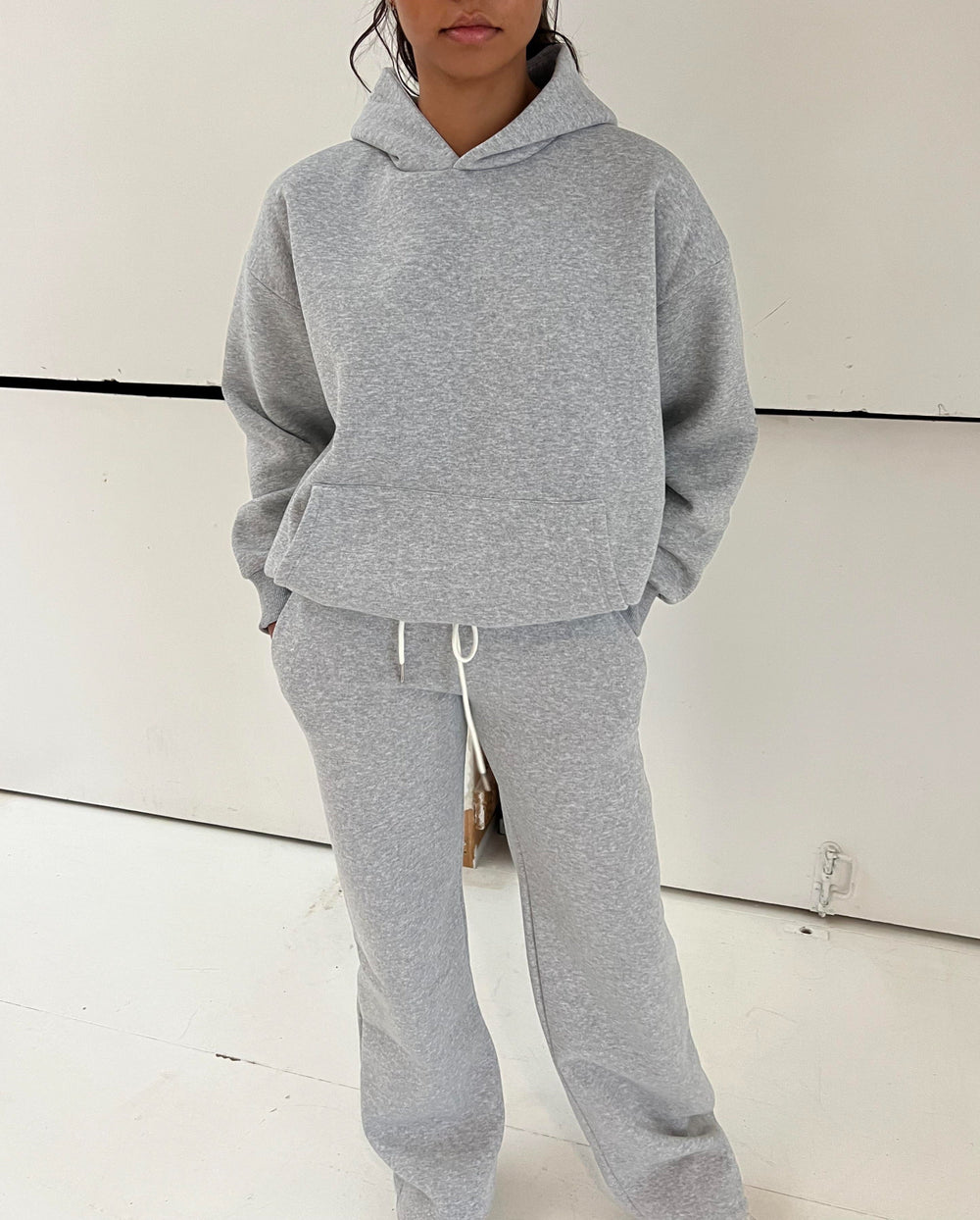 Anelise sweatpants - Grey melange