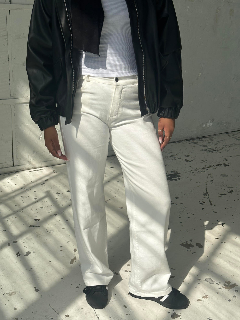 Josha jeans - White