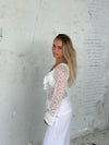 Maddy blouse - White lace