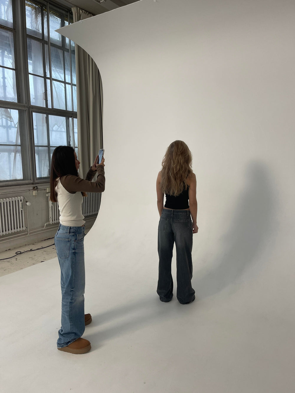 Audrey jeans - Grey