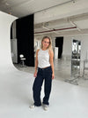 Oversized star jeans - Gold stars