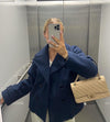 Ginalli coat - Navy original