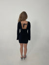 Solange glitter dress - Black