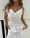 Dalcon asymmetric top - White