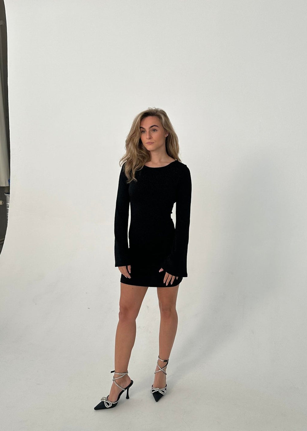Solange glitter dress - Black
